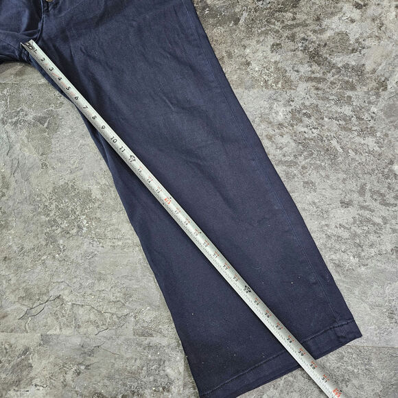 Pilcro And The Letterpress Wide Leg Blue Pants Size 32 - Picture 6 of 7